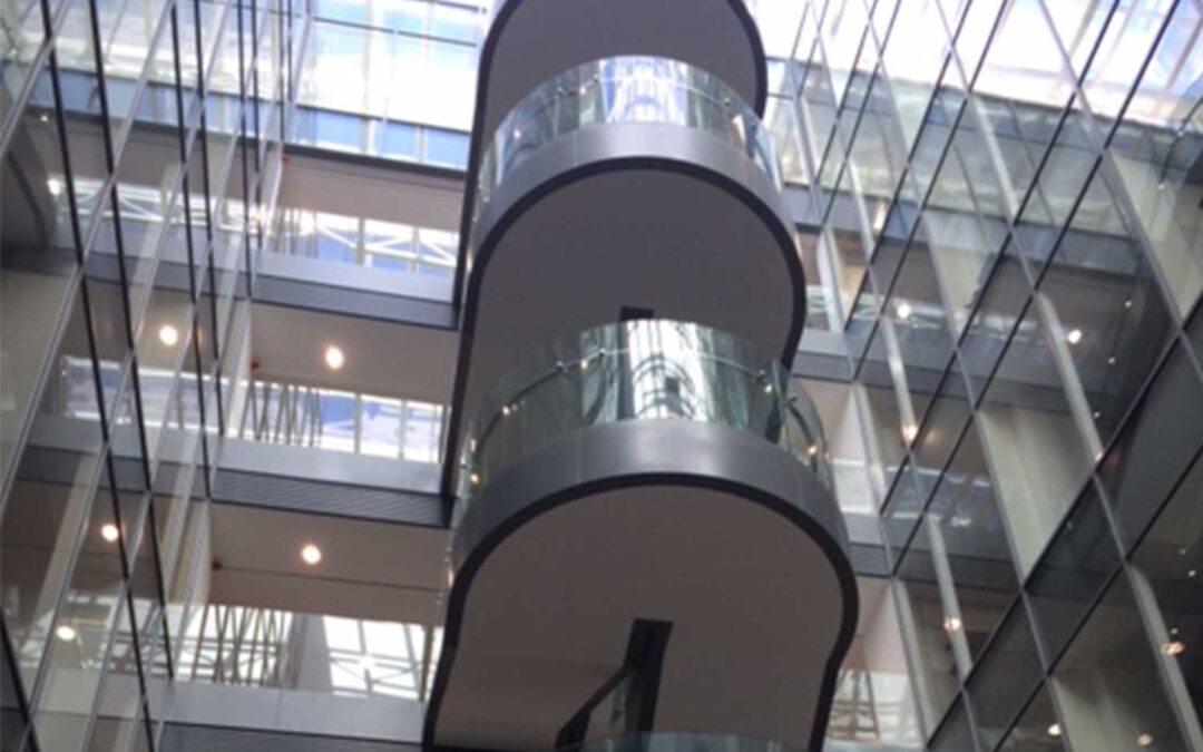 OMC Technologies complete feature staircase as part of Arthur Cox refubishment