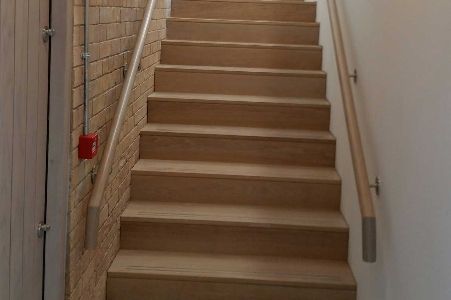 OMC Technologies - Feature stairs and flood prevention barriers at Sir John Rogerson's Quay