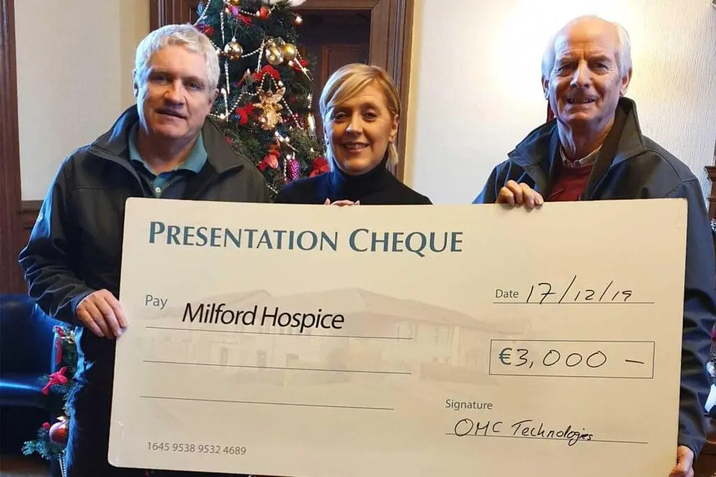 OMC Technologies - Supporting local charities at Christmas