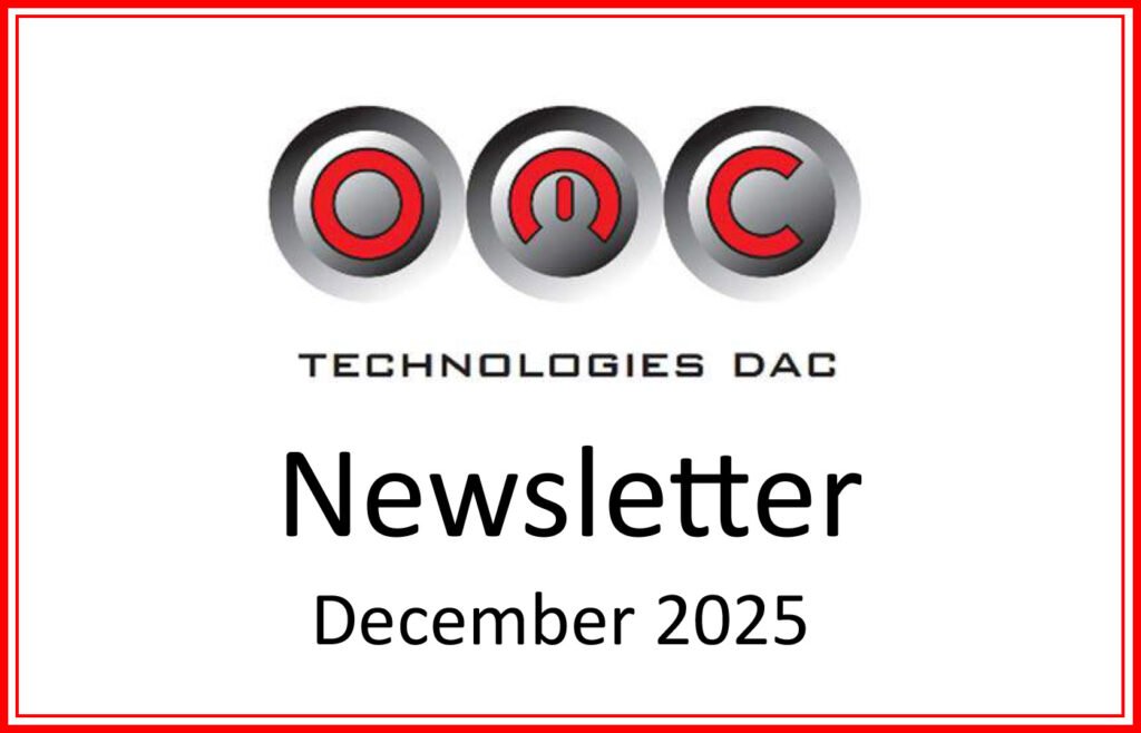 OMC Technologies logo, Newsletter December 2025